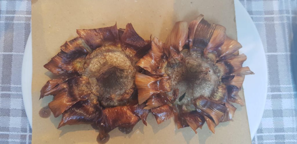 Artischocken nach jüdischer Art (Carciofi alla giudia)