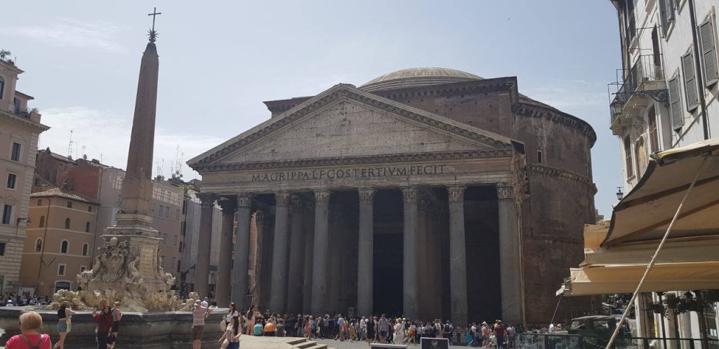 Das Pantheon - die letzte Ruhestätte des Malers Raffaels